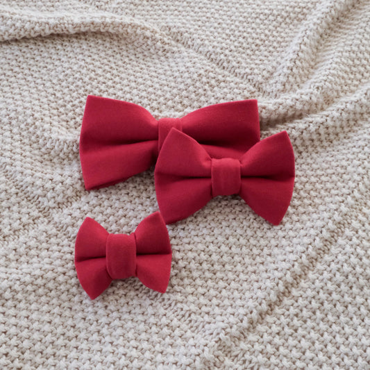 Red Love Letter Bow Tie
